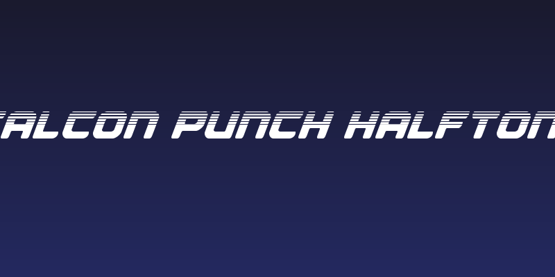 Falcon Punch Halftone Social Header