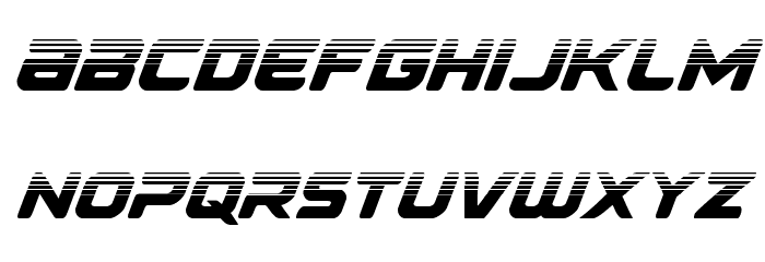 Falcon Punch Halftone Font LOWERCASE