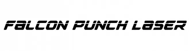 Falcon Punch Laser  تنزيل الخطوط