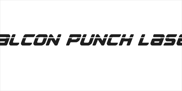 Falcon Punch Laser Logo