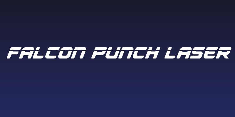 Falcon Punch Laser Social Header