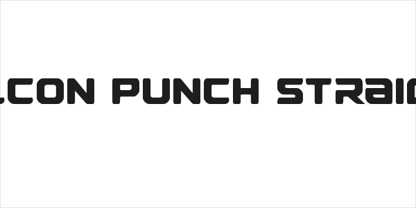 Falcon Punch Straight Logo