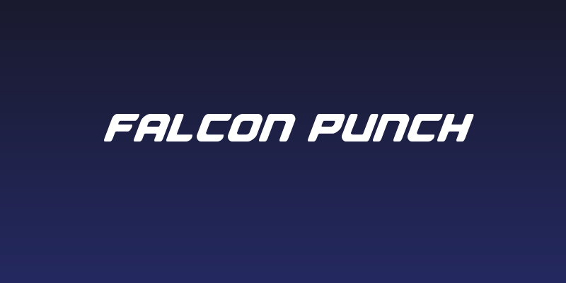 Falcon Punch Social Header