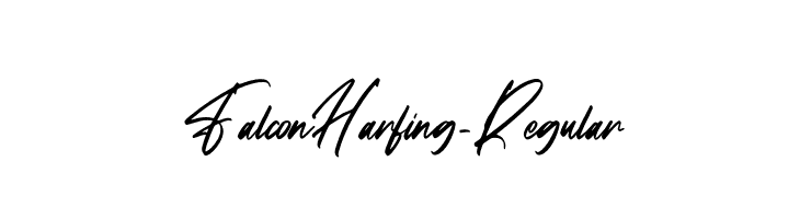 FalconHarfing-Regular  Descarca Fonturi Gratis
