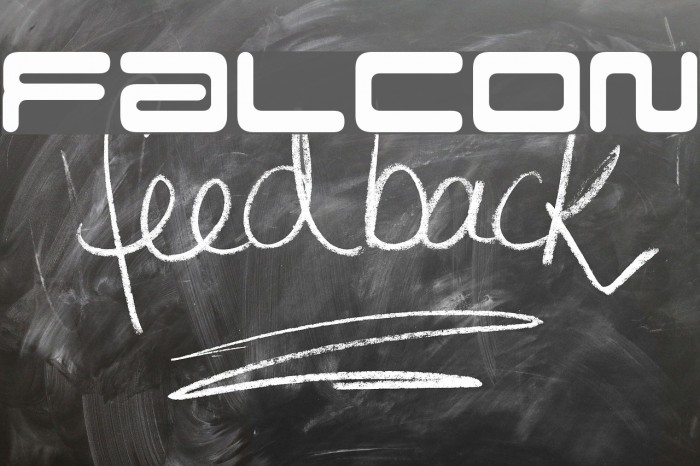 Falcon Font examples