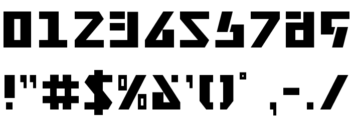 Falconhead Condensed Font OTHER CHARS