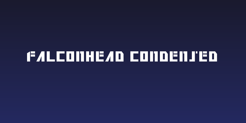 Falconhead Condensed Social Header