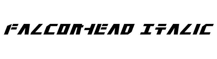 Falconhead Italic  フリーフォントのダウンロード