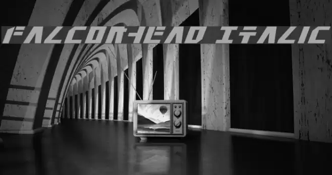 Falconhead Italic Fuentes examples