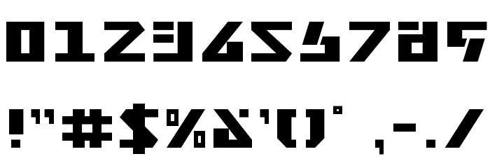 Falconhead Font OTHER CHARS