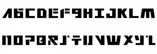 Falconhead Шрифта ВЕРХНИЙ