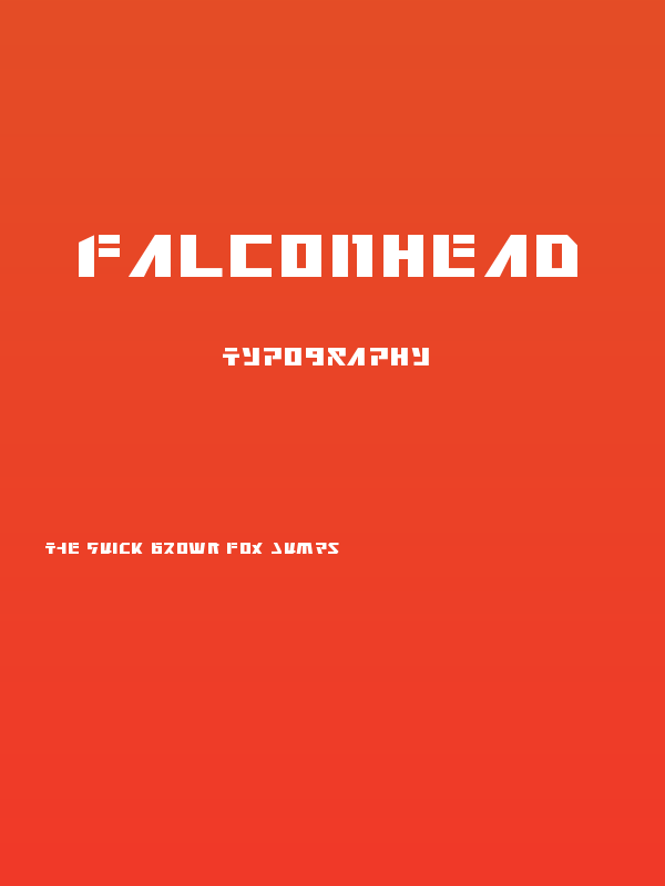 Falconhead Poster