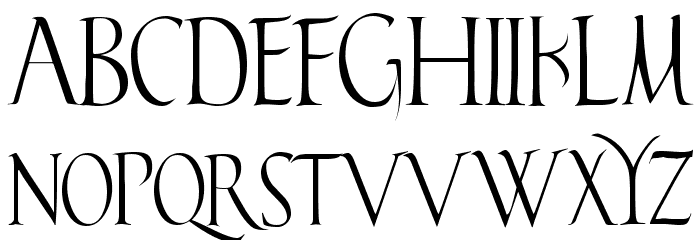 Falconis Font LOWERCASE