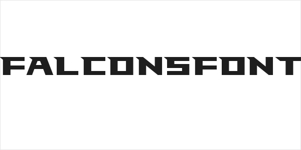 FalconsFont Logo