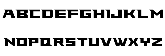 FalconsFont Font LOWERCASE