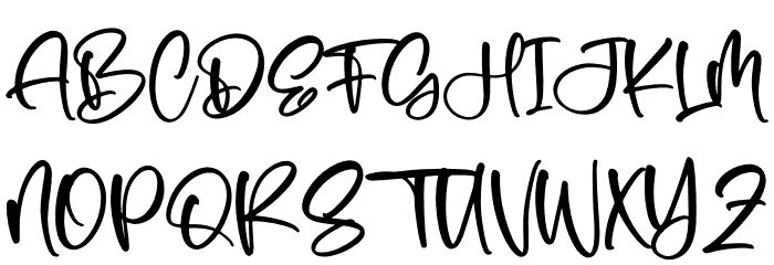 Falermost Signateria Schriftart Groß