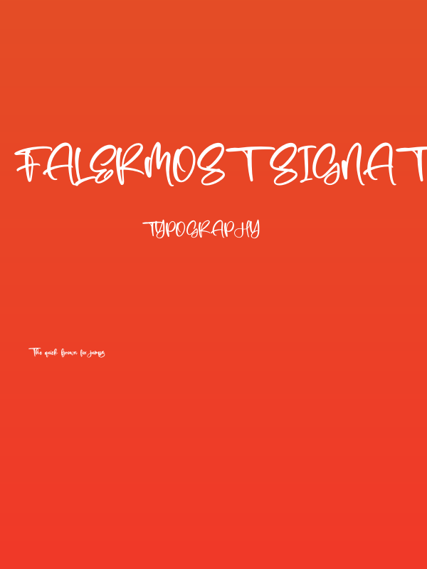 Falermost Signateria Poster