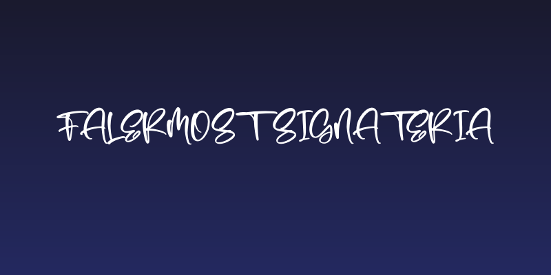 Falermost Signateria Social Header