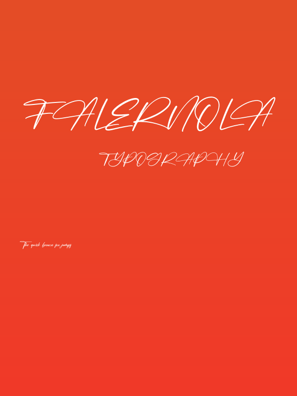 Falernola Poster