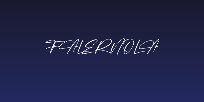 Falernola Social Header