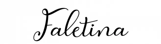 Faletina  Frei Schriftart Herunterladen