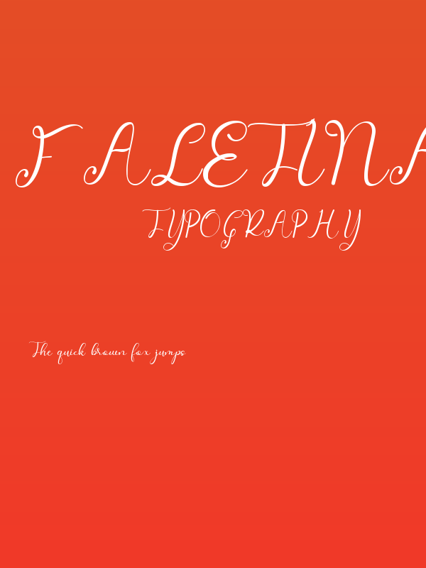 Faletina Poster