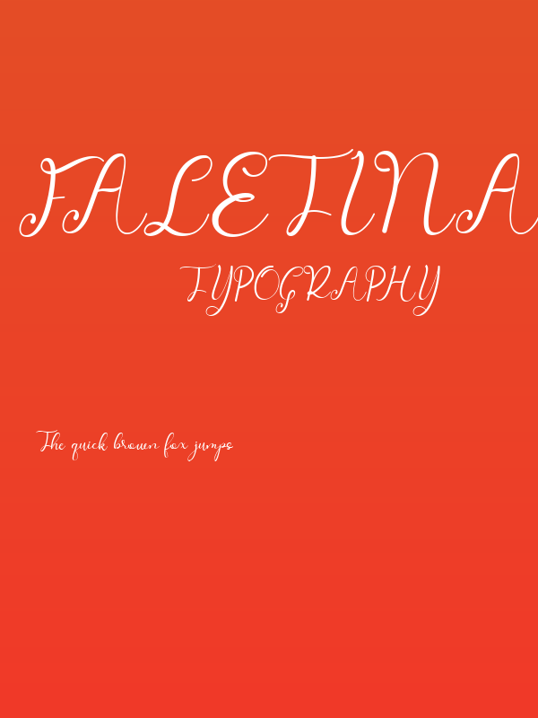 Faletina Poster