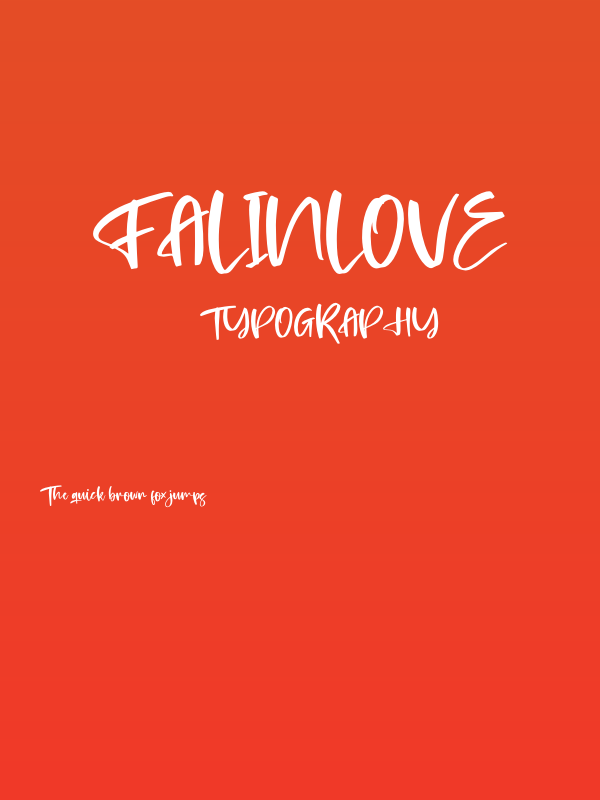 Falinlove Poster