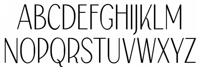 Falkin Sans PERSONAL Schriftart Groß
