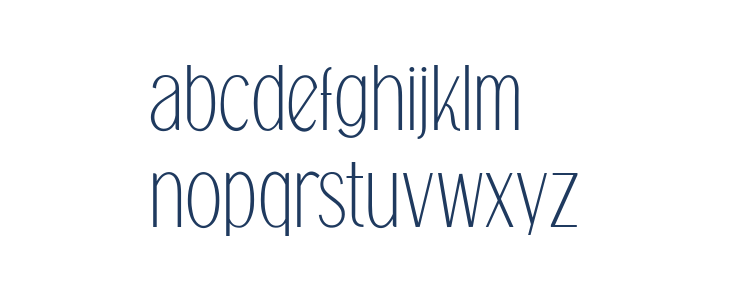 Falkin Sans PERSONAL Lowercase