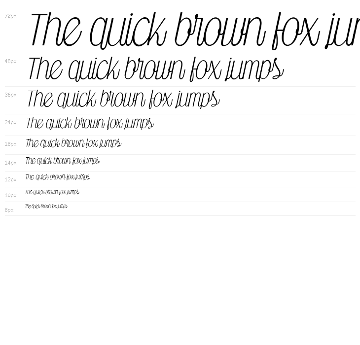 Falkin Script PERSONAL Waterfall