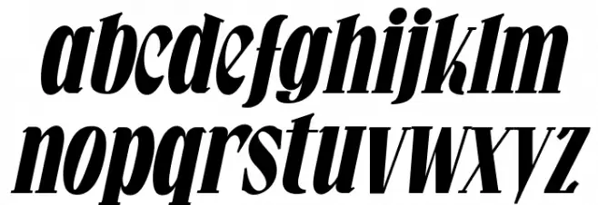 Falkin Serif Bold Ital PERSONAL フォント 小文字