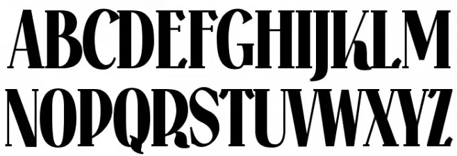Falkin Serif Bold PERSONAL Шрифта ВЕРХНИЙ