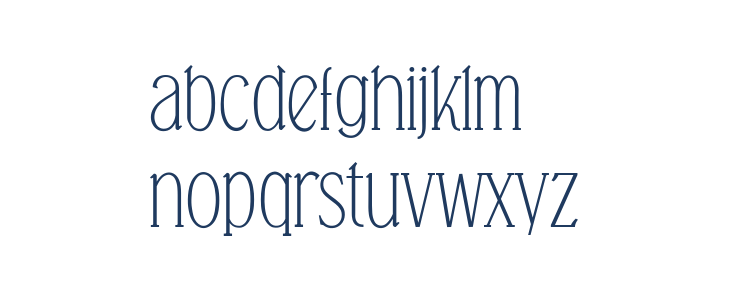 Falkin Serif PERSONAL Lowercase