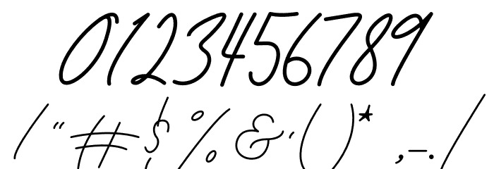 Fall Day Font OTHER CHARS