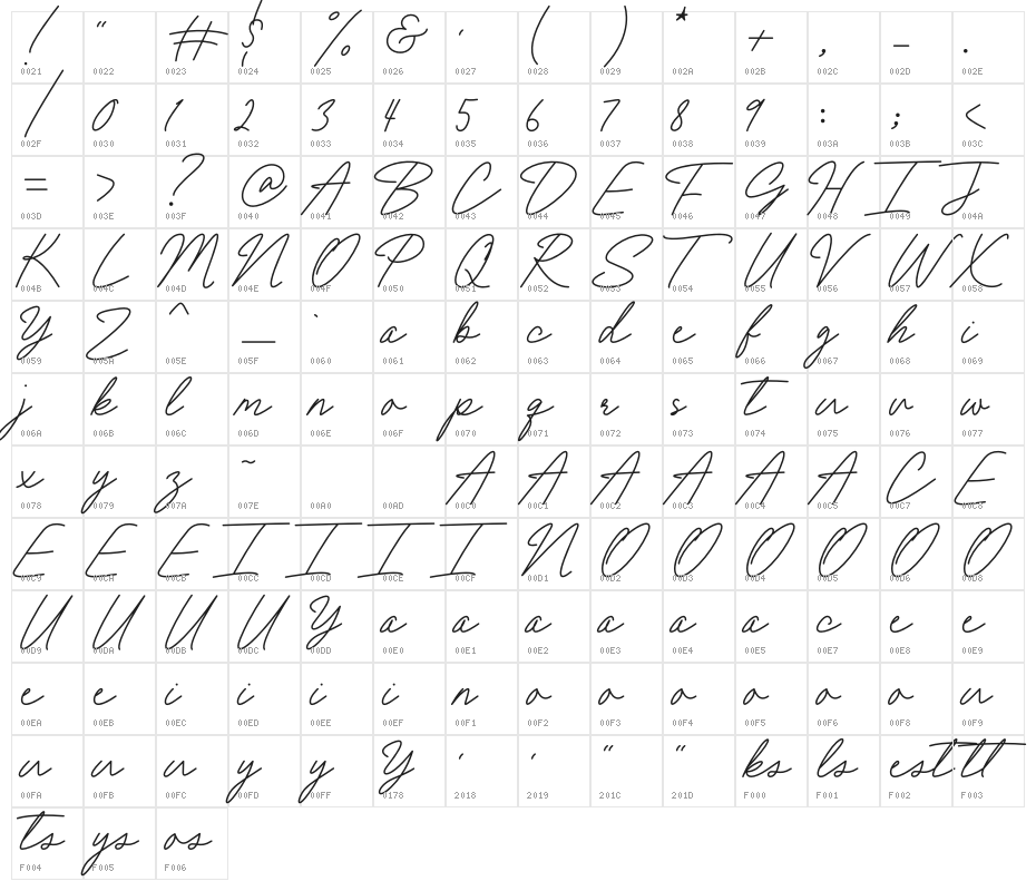 Fall Day Character Map