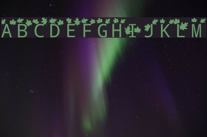 Fall Picks Font examples
