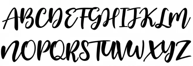 Fall in Autumn Regular Schriftart Groß