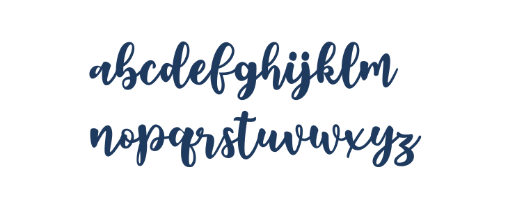 Fall in Autumn Regular Lowercase