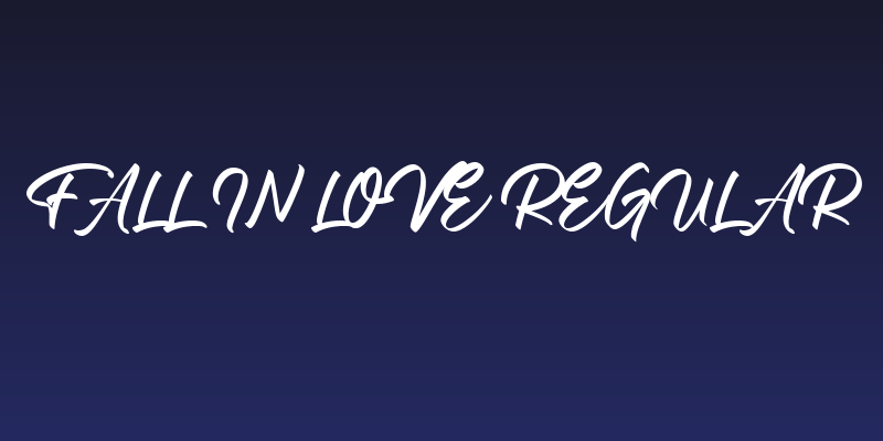 Fall in love Regular Social Header
