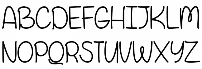 Fall is Coming Regular Schriftart Groß