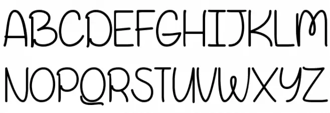 Fall is Coming Regular Schriftart Groß