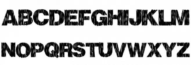 FallHarvest Font Litere mari