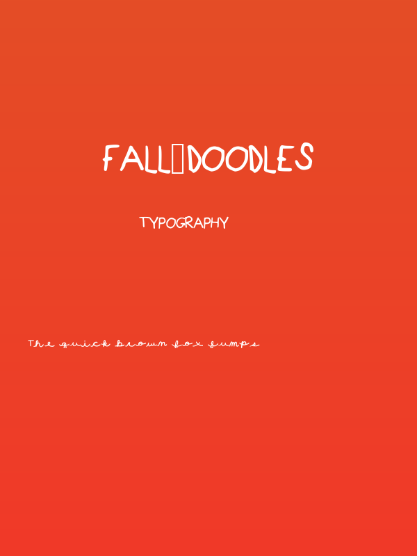 Fall_Doodles Poster