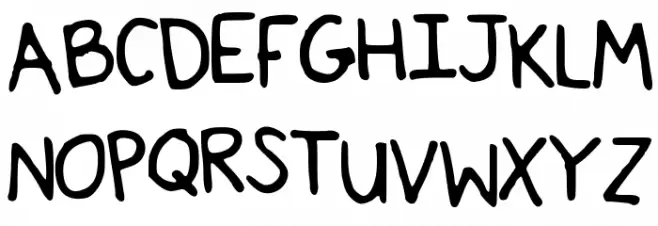 Fall_n_Cozzy Font Litere mari