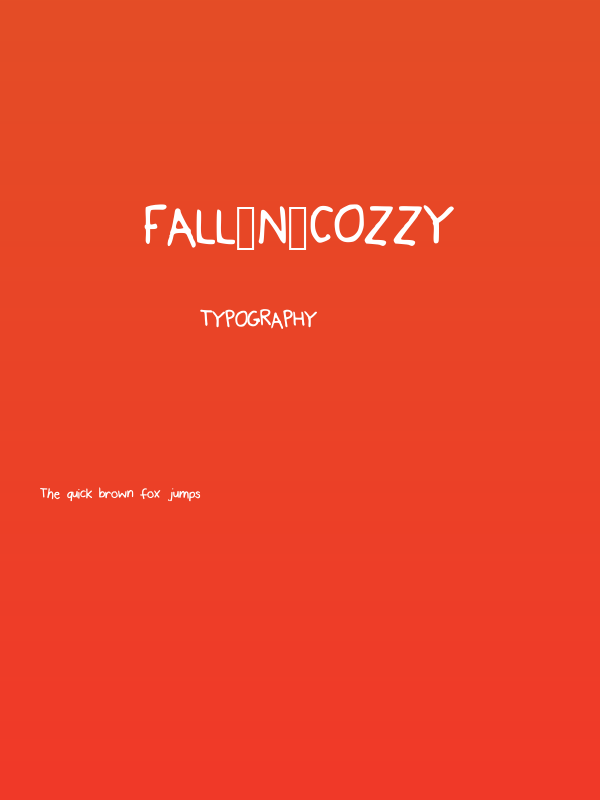 Fall_n_Cozzy Poster