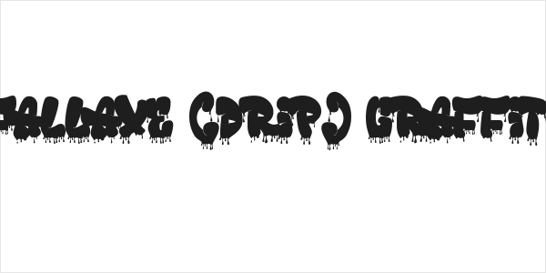 Fallaxe (Drip) Graffiti Logo