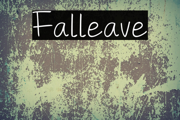 Falleave Example 2