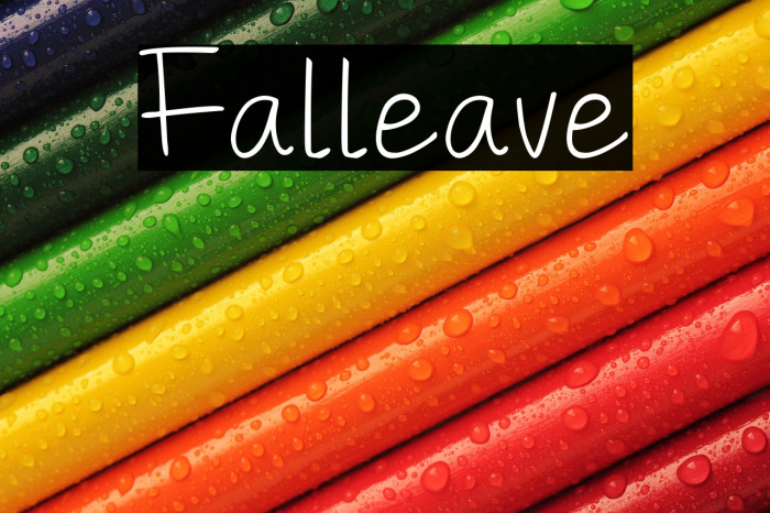 Falleave Example 3