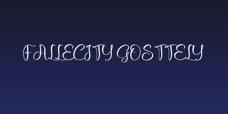 Fallecity Gosttely Social Header